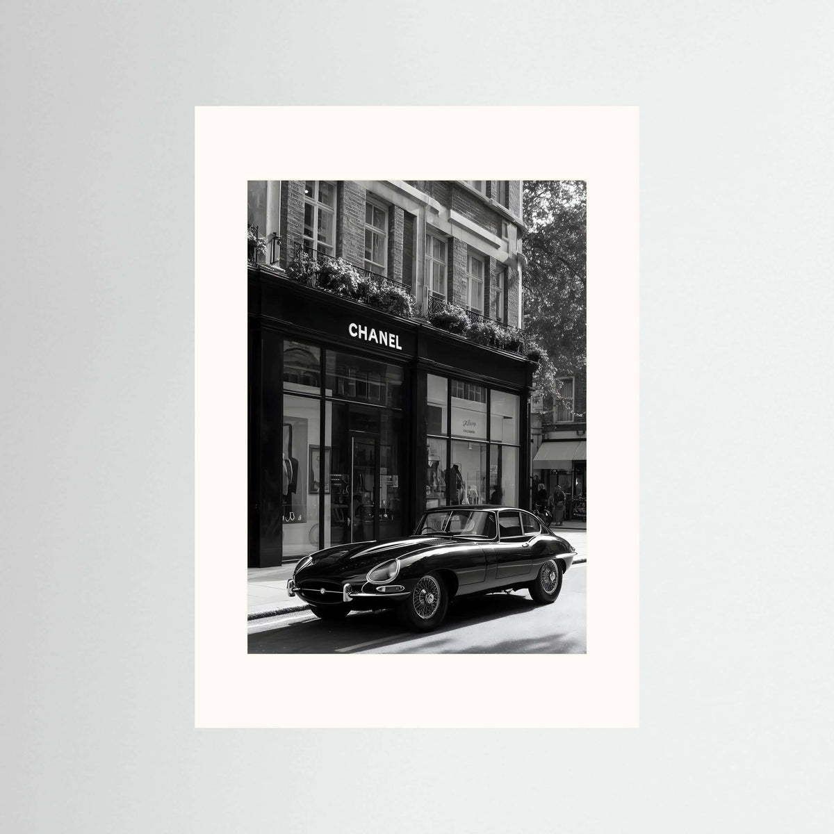 Parisian Noir | Classic Elegance & Luxury Street Photography Print